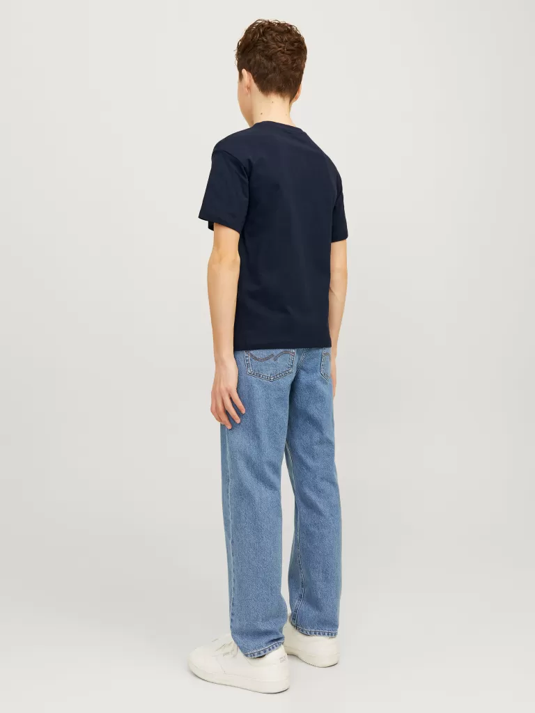 JACK & JONES Koszulki | Wyprzedaż^Z logo T-shirt Junior Niebieski