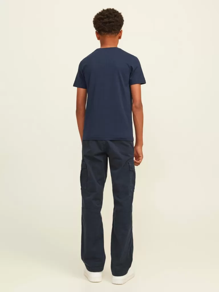 JACK & JONES Koszulki | Wyprzedaż^Z logo T-shirt Junior Niebieski