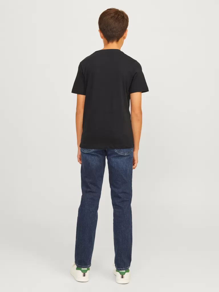 JACK & JONES Koszulki | Wyprzedaż^Z logo T-shirt Junior Czarny