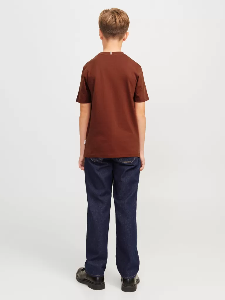 JACK & JONES Koszulki^Z logo T-shirt Junior Czerwony