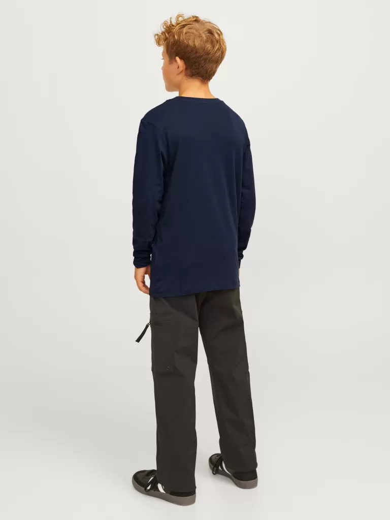 JACK & JONES Koszulki | Wyprzedaż^Z logo T-shirt Junior Niebieski