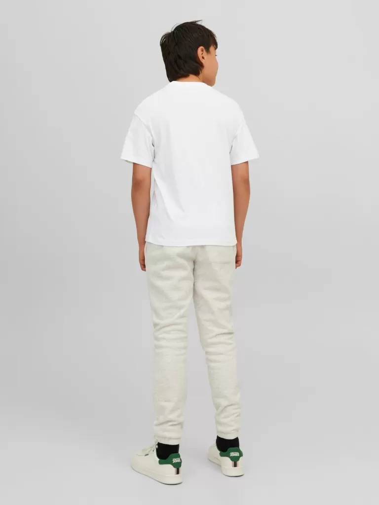 JACK & JONES Koszulki^Z logo T-shirt Junior Biały