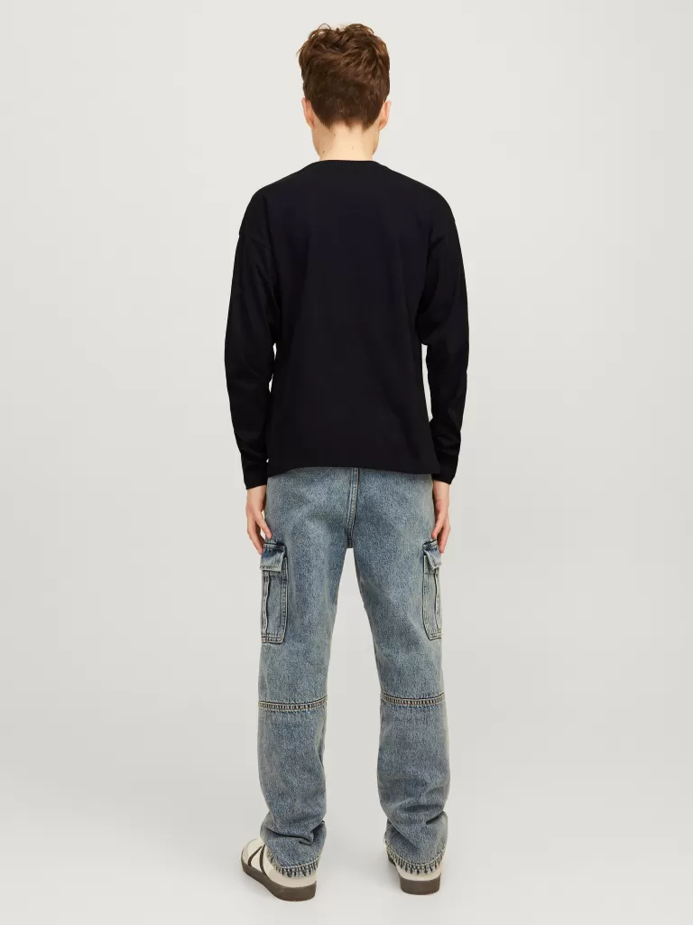 JACK & JONES Koszulki | Wyprzedaż^Z logo T-shirt Junior Czarny